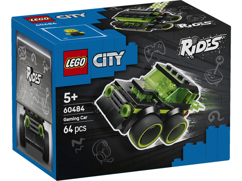 LEGO® City 60484 Autíčka – Herní závodní auto