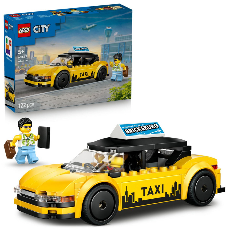 LEGO® City 60487 Žlutý taxík