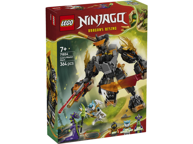 LEGO® NINJAGO® 71854 Coleův expediční robot a dračí Zane