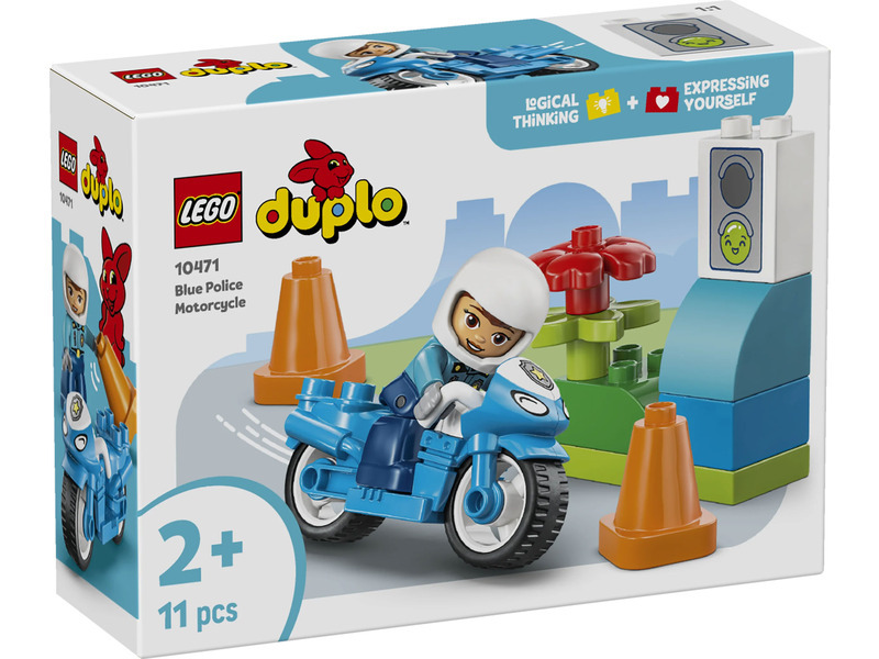 LEGO® DUPLO® 10471 Modrá policejní motorka