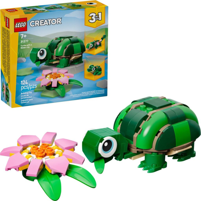 LEGO® Creator 31377 Želva s leknínem