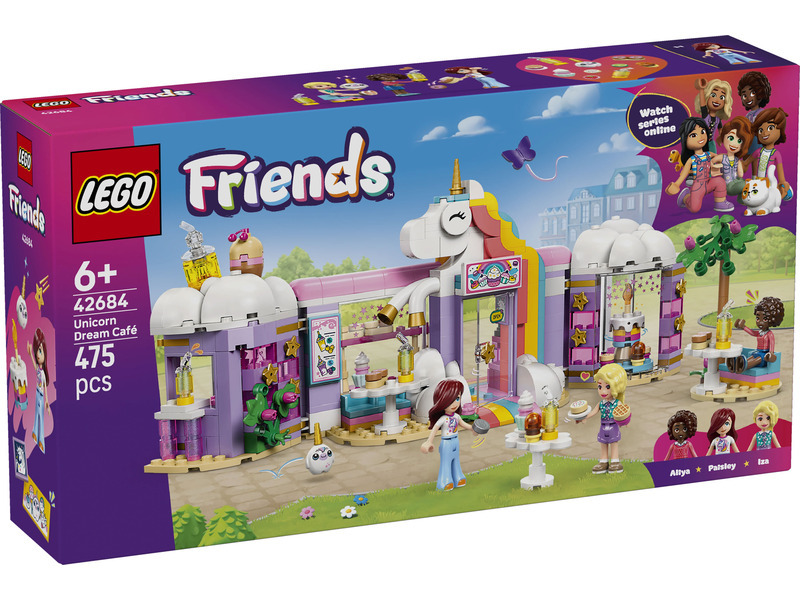 LEGO® Friends 42684 Snová kavárna s jednorožcem
