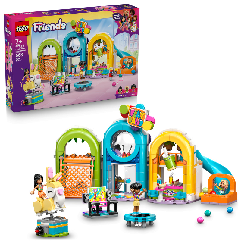 LEGO® Friends 42686 Zábavné interiérové hřiště