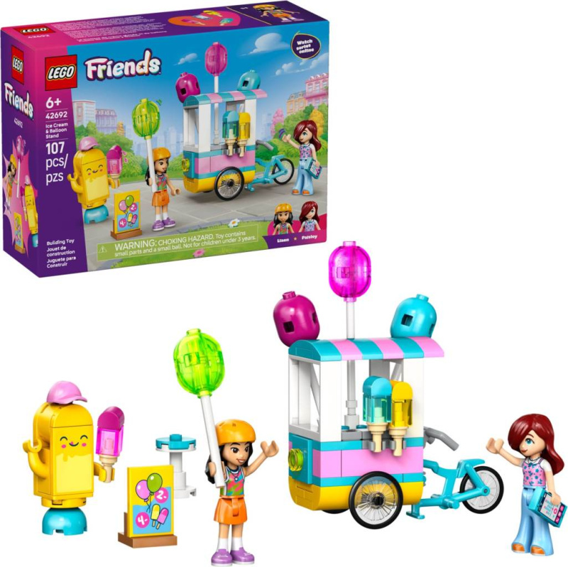 LEGO® Friends 42692 Stánek se zmrzlinou a balónky
