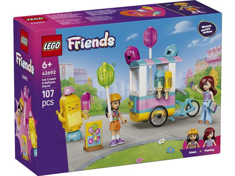 LEGO® Friends 42692 Stánek se zmrzlinou a balónky