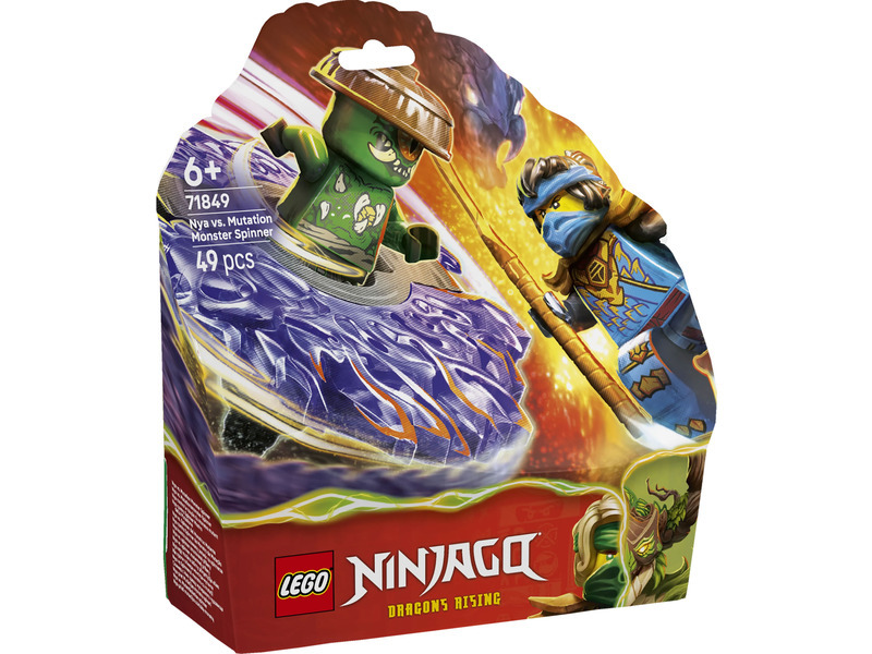 LEGO® NINJAGO® 71849 Nya vs. spinner zmutované příšery