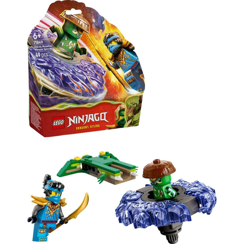 LEGO® NINJAGO® 71849 Nya vs. spinner zmutované příšery