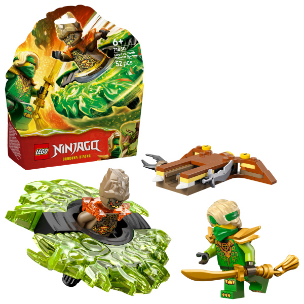 LEGO® NINJAGO® 71850 Lloyd vs. spinner pozemské příšery