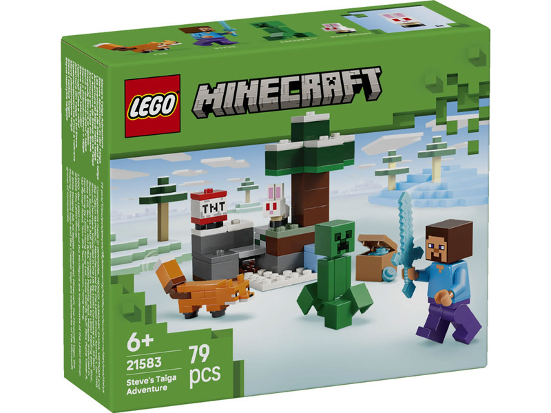 LEGO® Minecraft® 21583 Steve a dobrodružství v tajze