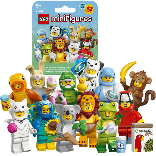 LEGO® Minifigurky 71051 28. série – zvířata
