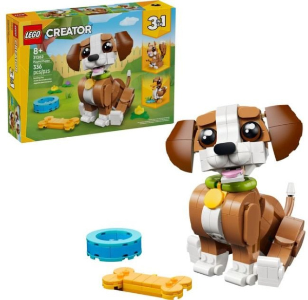 LEGO® Creator 31382 Roztomilá zvířata: Roztomilé štěňátko