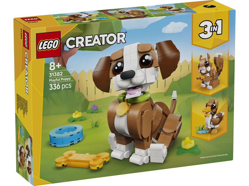 LEGO® Creator 31382 Roztomilá zvířata: Roztomilé štěňátko