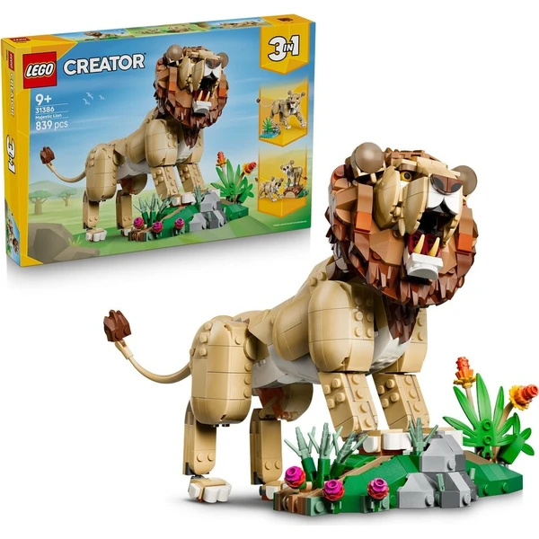 Lego® creator 31186 divoká zvířata: majestátní lev