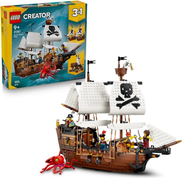 LEGO LEGO® Creator 31387 Kultovní pirátská loď