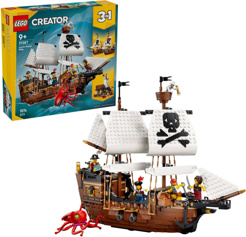 LEGO LEGO® Creator 31387 Kultovní pirátská loď