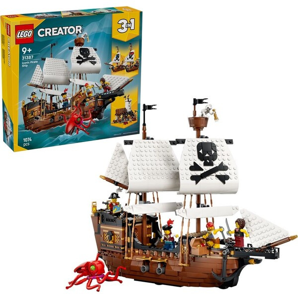 LEGO LEGO® Creator 31387 Kultovní pirátská loď