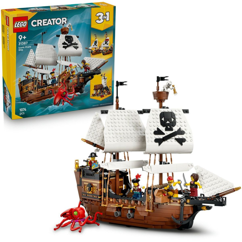 LEGO LEGO® Creator 31387 Kultovní pirátská loď