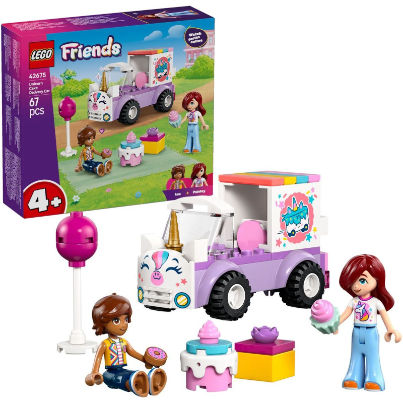 LEGO® Friends 42675 Jednorožčí donáškové auto s dortem