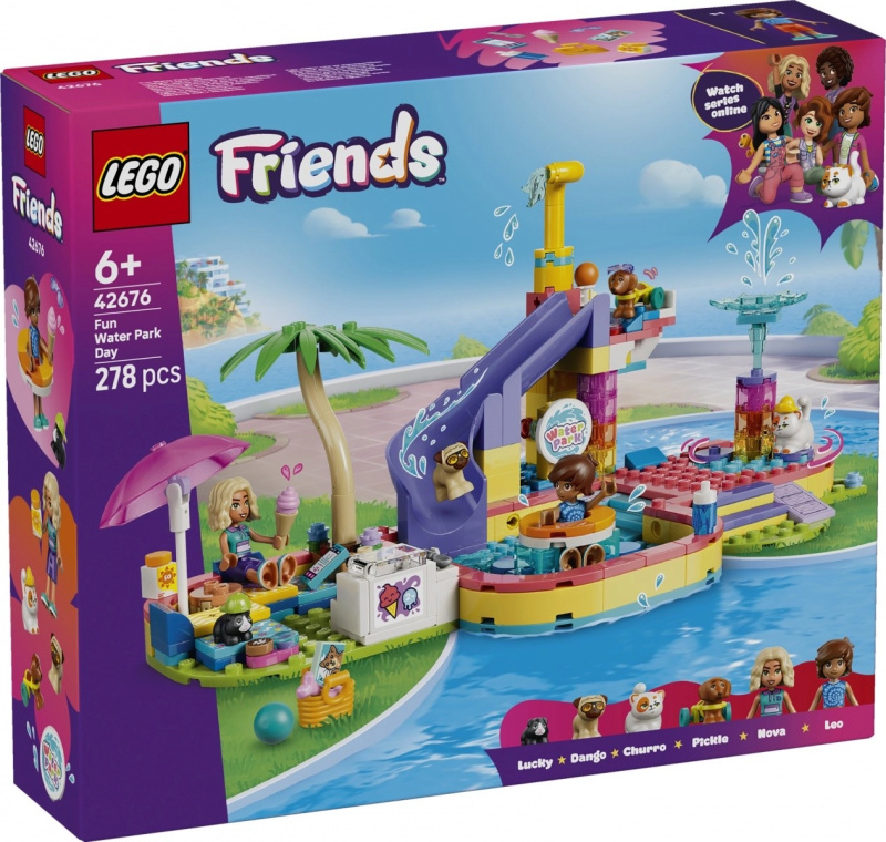 LEGO LEGO® Friends 42676 Zábavný den v aquaparku