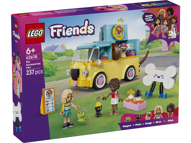 LEGO® Friends 42678 Dodávka s doplňky pro mazlíčky