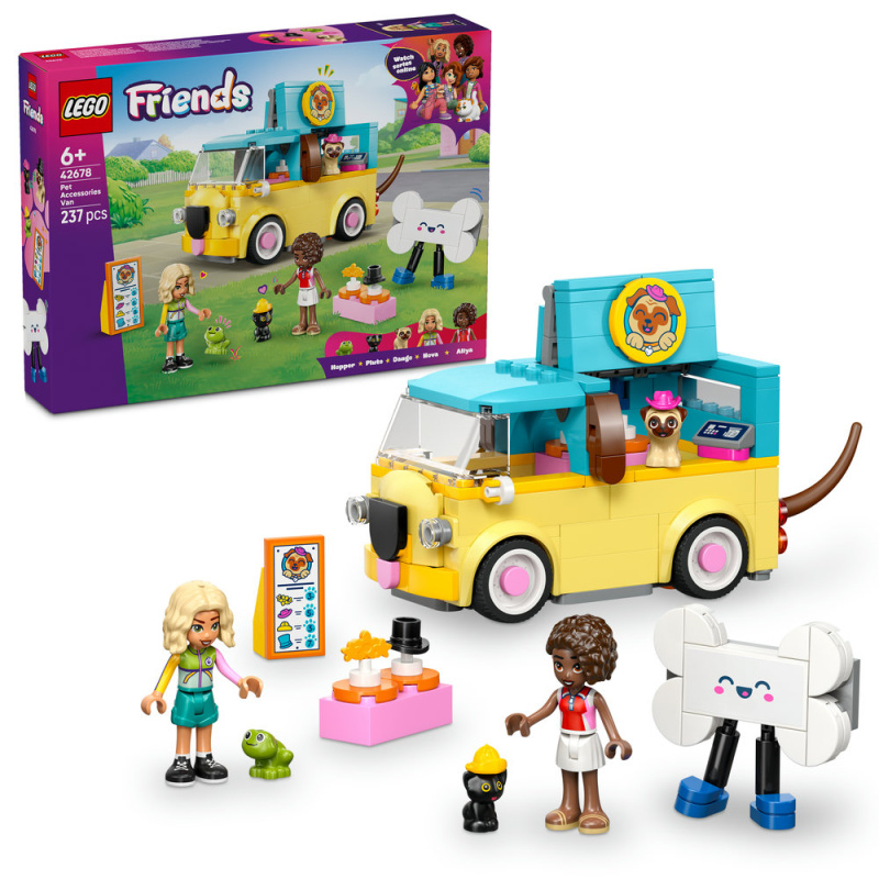 LEGO® Friends 42678 Dodávka s doplňky pro mazlíčky