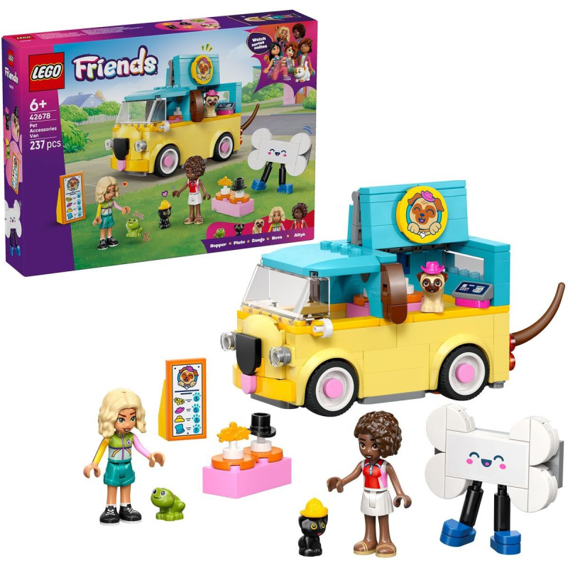 LEGO® Friends 42678 Dodávka s doplňky pro mazlíčky