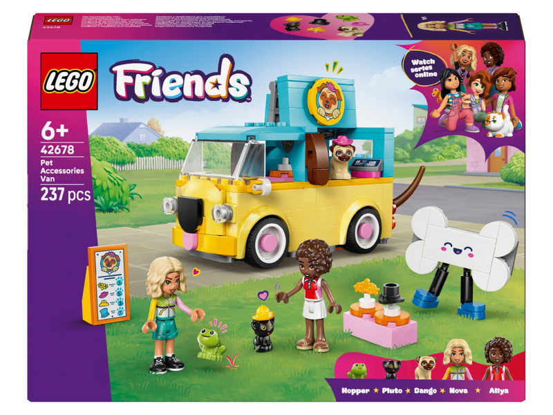 LEGO® Friends 42678 Dodávka s doplňky pro mazlíčky