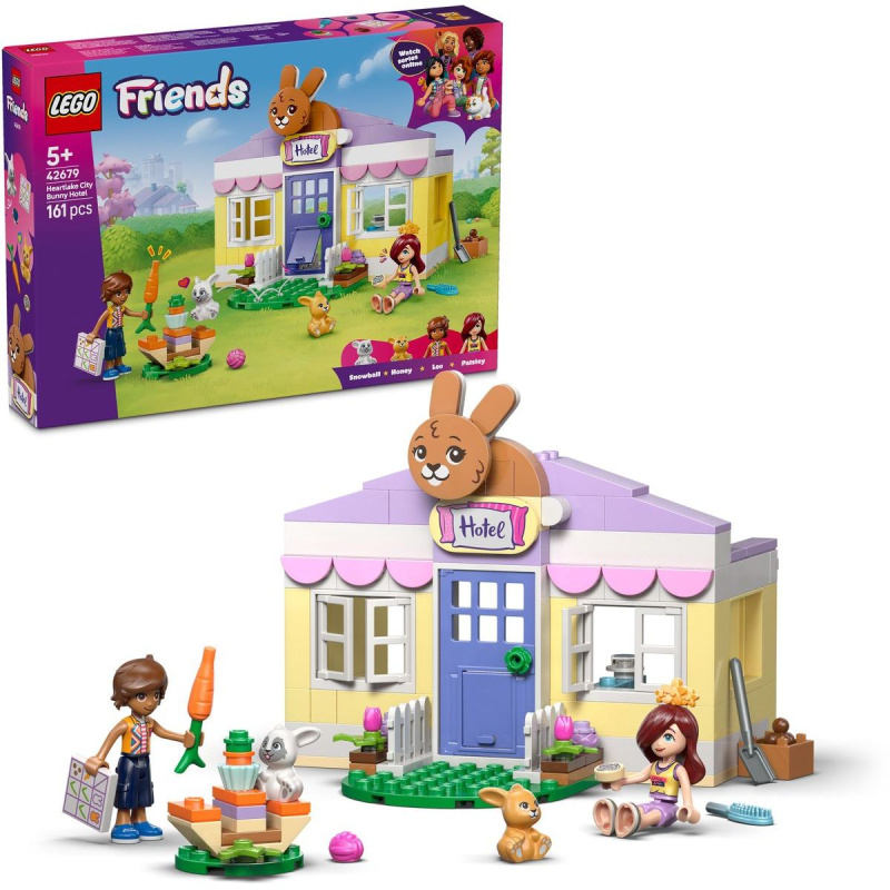 LEGO® Friends 42679 Hotel pro králíčky v městečku Heartlake