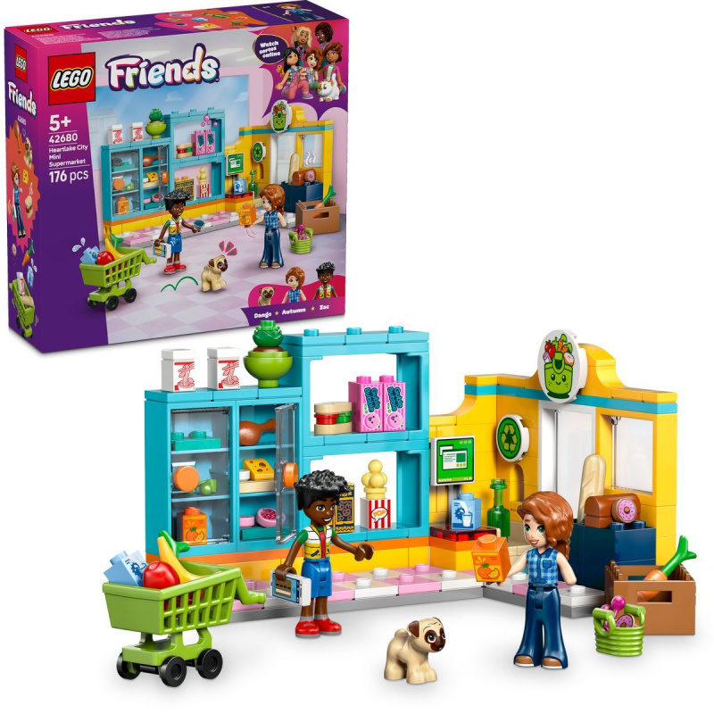 LEGO® Friends 42680 Samoobsluha v městečku Heartlake