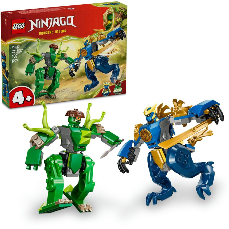 LEGO® NINJAGO® 71853 Jay a boj v dračom robotickom obleku - hra z kategorie Ninjago