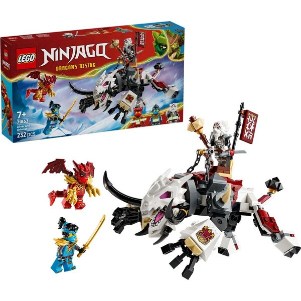 LEGO LEGO® NINJAGO® 71863 Zilvar a dračí bestie Grimtak