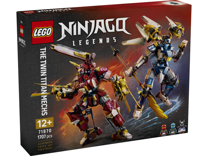 LEGO LEGO® NINJAGO® 71870 Dvojice titánských robotů