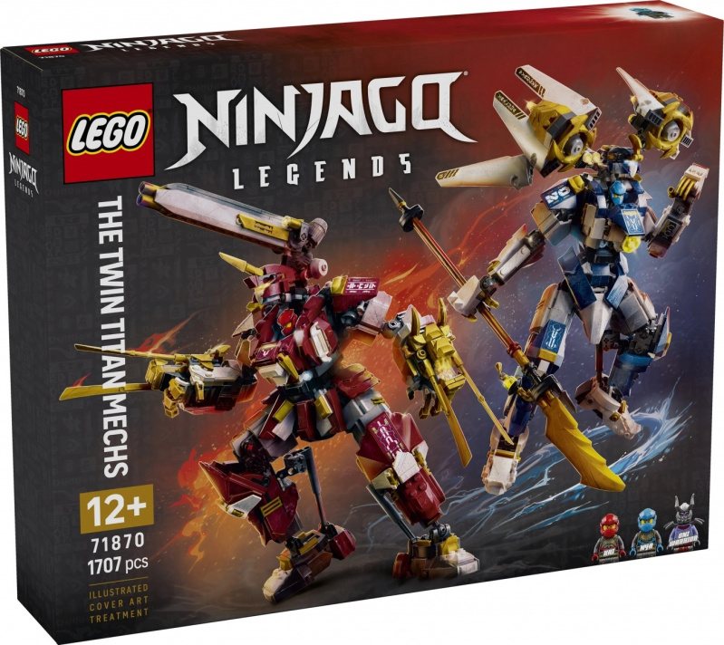 LEGO LEGO® NINJAGO® 71870 Dvojice titánských robotů