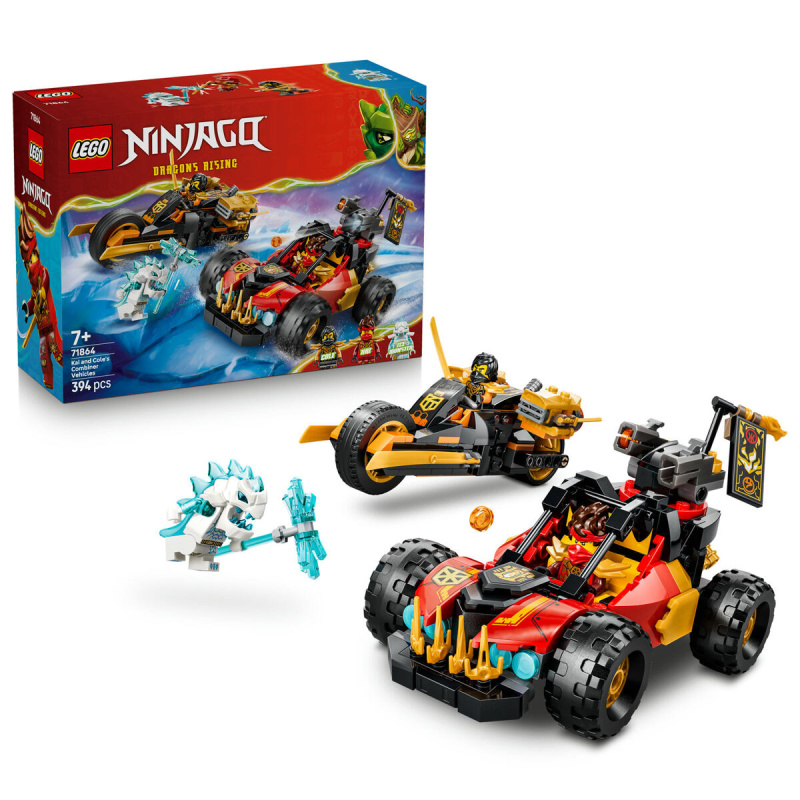 LEGO LEGO® NINJAGO® 71864 Kombinovatelná vozidla Kaie a Colea