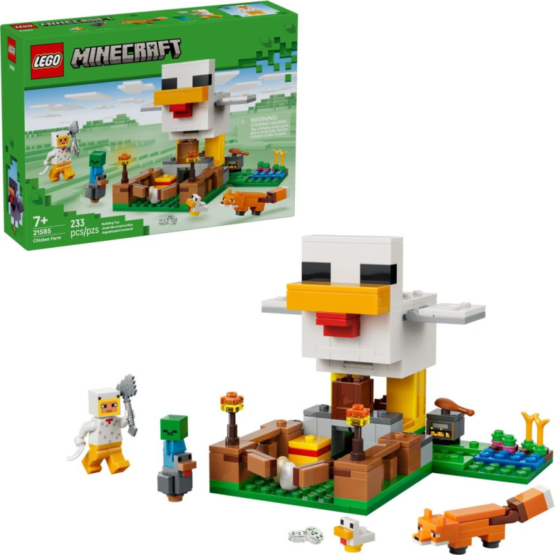 LEGO® Minecraft® 21585 Slepičí farma
