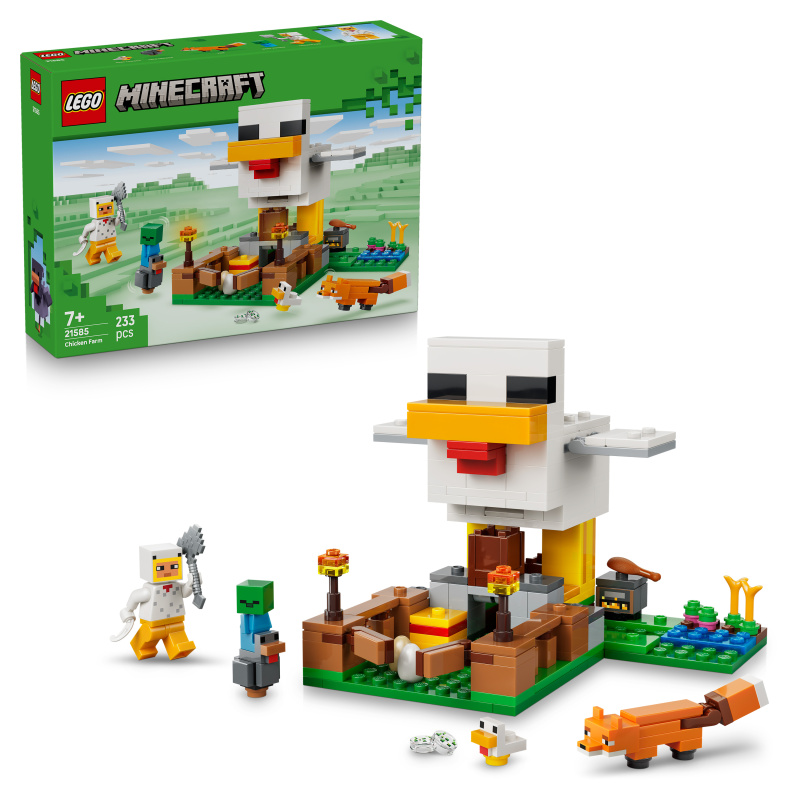 LEGO® Minecraft® 21585 Slepičí farma