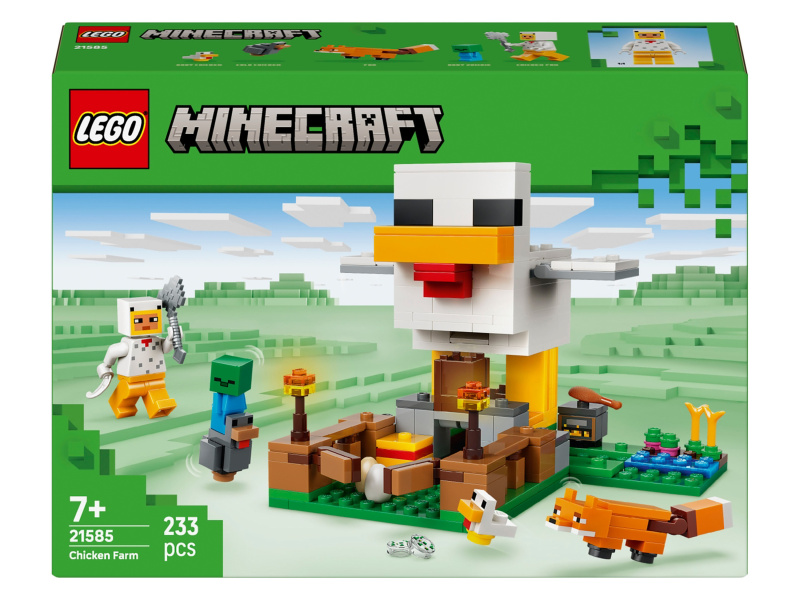 LEGO® Minecraft® 21585 Slepičí farma