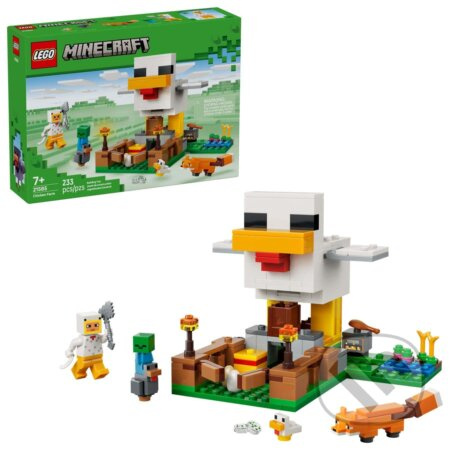 LEGO® Minecraft® 21585 Slepičí farma