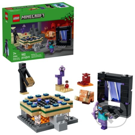 LEGO® Minecraft® 21584 Cesta portálem do Netheru a Endu