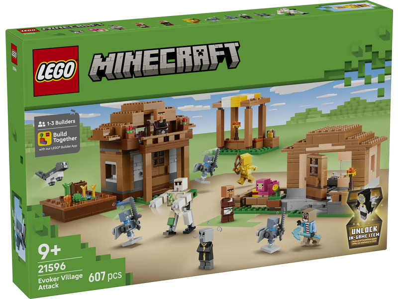 LEGO LEGO® Minecraft® 21596 Útok Mága na vesnici
