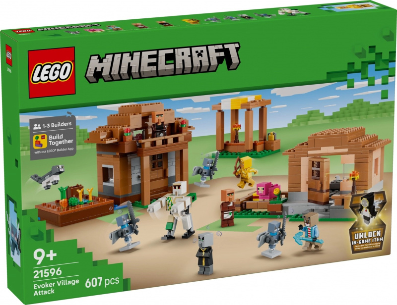 LEGO LEGO® Minecraft® 21596 Útok Mága na vesnici