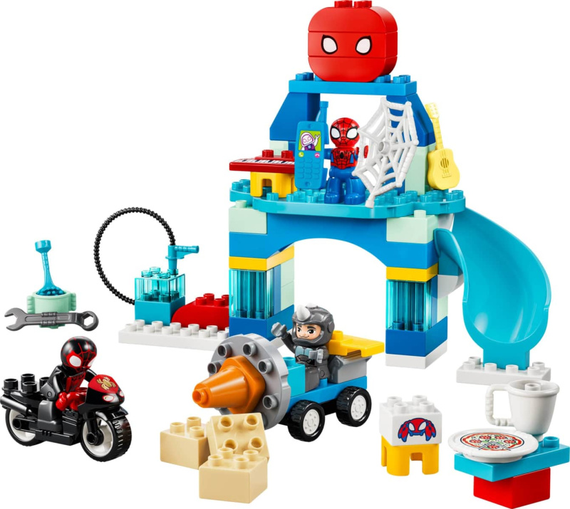 LEGO LEGO® DUPLO® 10464 Spideyho tým a pavoučí základna