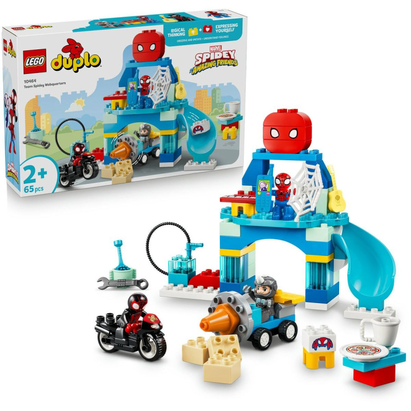 LEGO LEGO® DUPLO® 10464 Spideyho tým a pavoučí základna