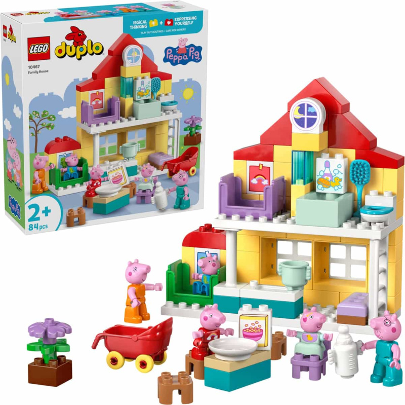 LEGO® DUPLO® Prasiatko Peppa 10467 Rodinný domček - hra z kategorie Duplo