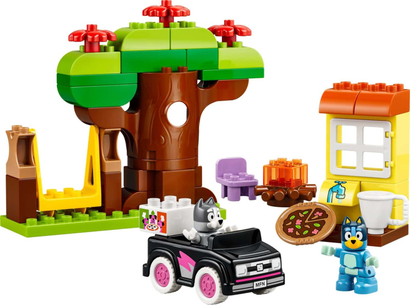 LEGO LEGO® DUPLO® 10469 Muffin, Bluey a rozvoz pizzy