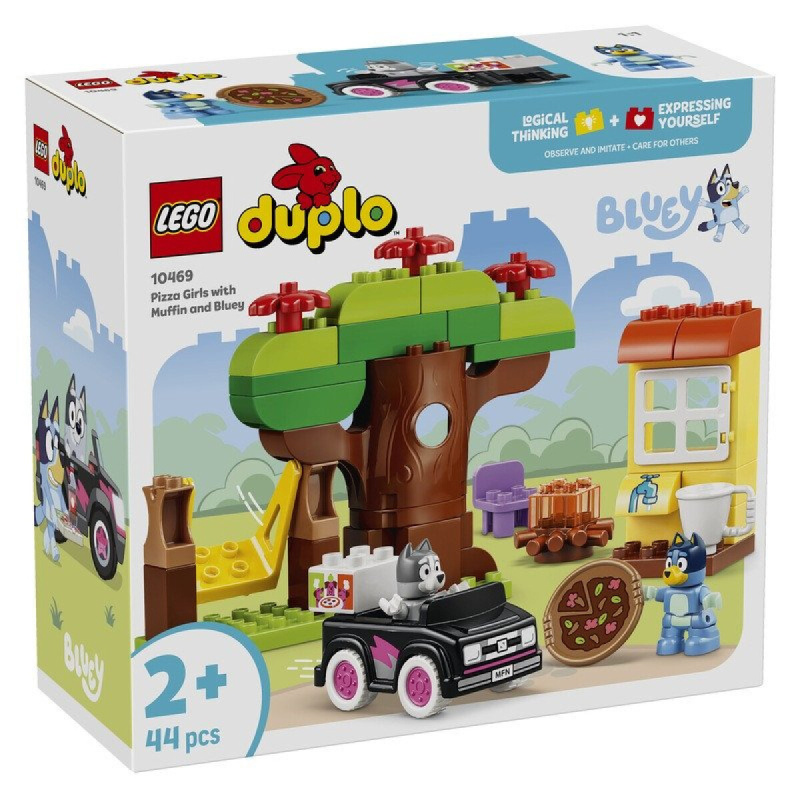 LEGO LEGO® DUPLO® 10469 Muffin, Bluey a rozvoz pizzy