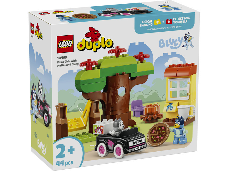 LEGO LEGO® DUPLO® 10469 Muffin, Bluey a rozvoz pizzy