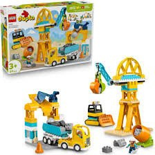 LEGO® DUPLO® 10476 Staveniště a vozidla 3 v 1