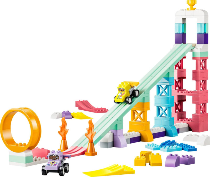 LEGO LEGO® DUPLO® 10478 Kreativní rampy s autíčky 3 v 1