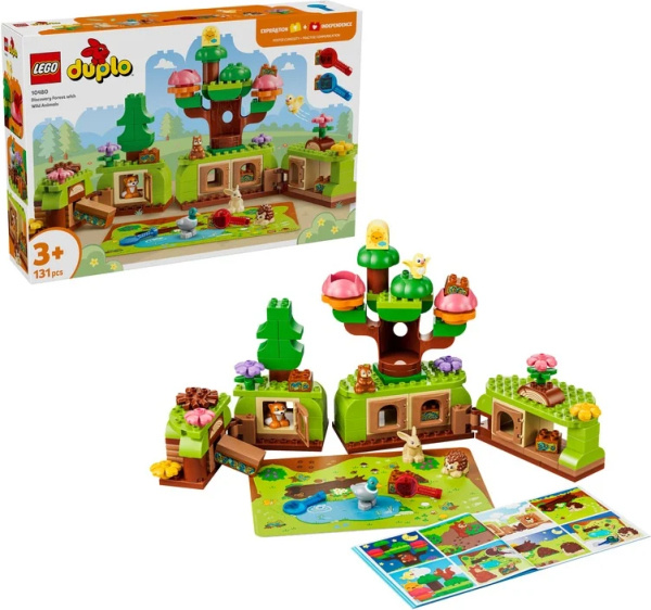 LEGO LEGO® DUPLO® 10480 Les plný objevů a divokých zvířátek